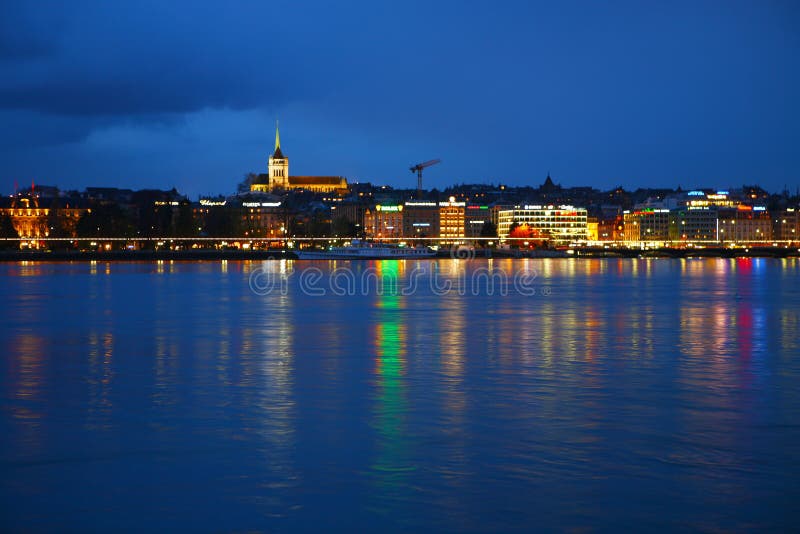 Lake in the Night