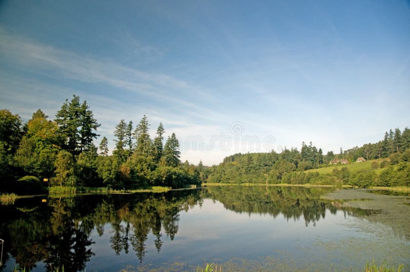 A lake in northumberland