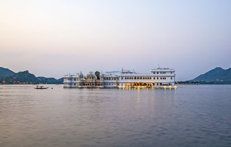 The Lake Palace, Udaipur Rajasthan in early morning light