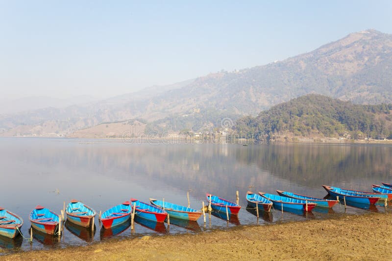 Lake Phewa, Pokhara, Nepal