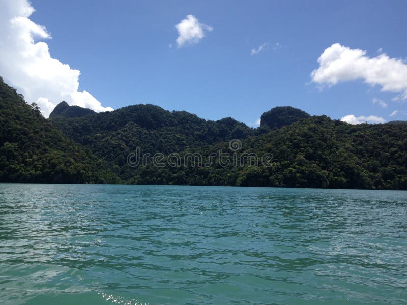 Lake of Pregnant Maiden Tasik Dayang Bunting, Malaysia