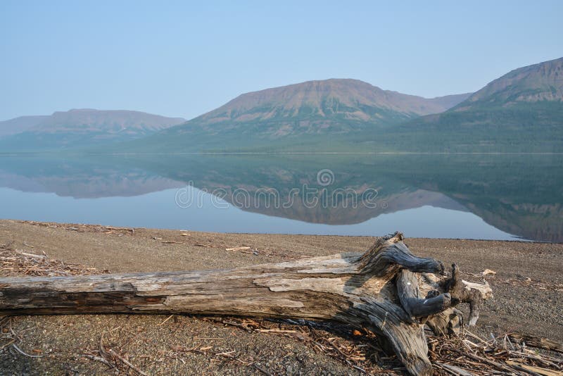 Lake on the Putorana plateau