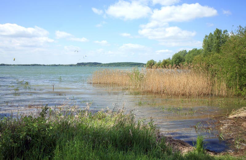 Lake Rozkos in Czech Republic. Stock Image - Image of countryside ...