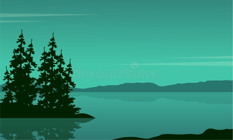 Lake Scenery Clip Art Image - ClipSafari