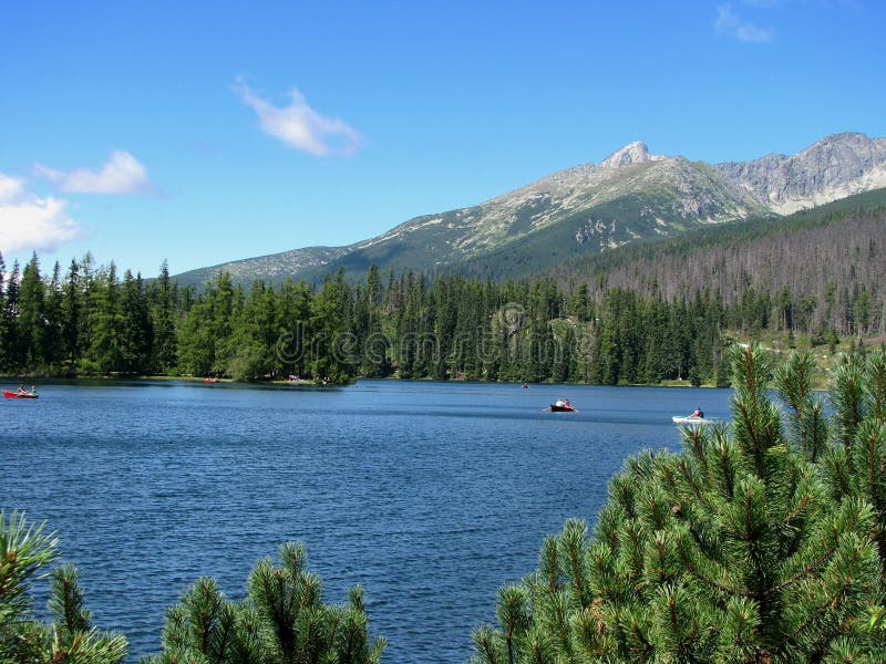 Lake Strbske pleso