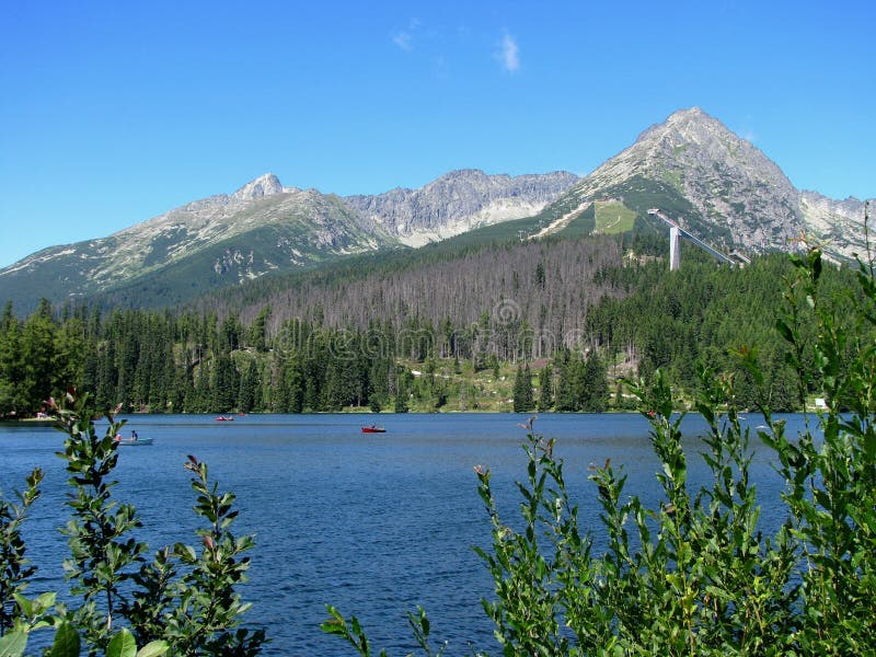 Lake Strbske pleso