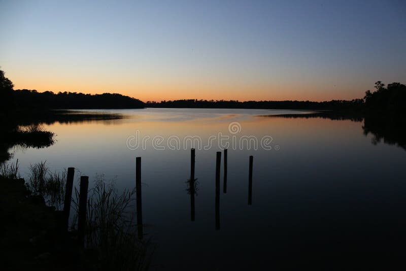 Tramonto, lezione, sul,, Stati Uniti d'America.