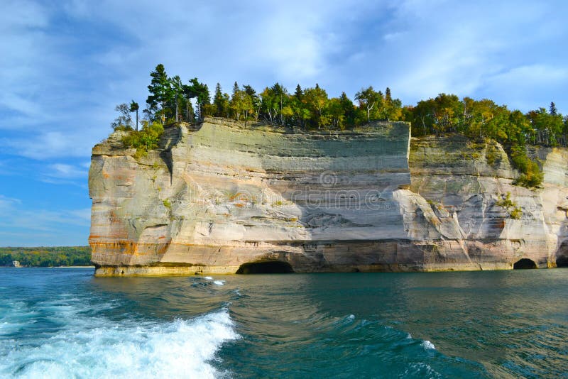 Lake Superior Geology royalty free stock image