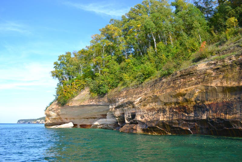 Lake Superior Geology stock image