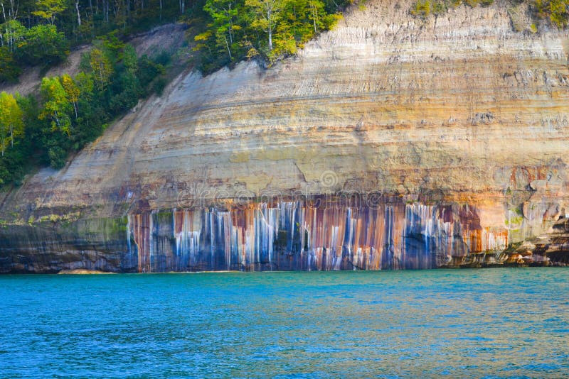 Lake Superior Geology royalty free stock photo