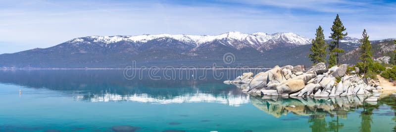 Lake Tahoe panorama