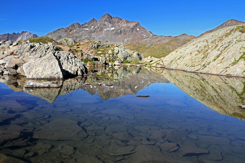 Lake on the top