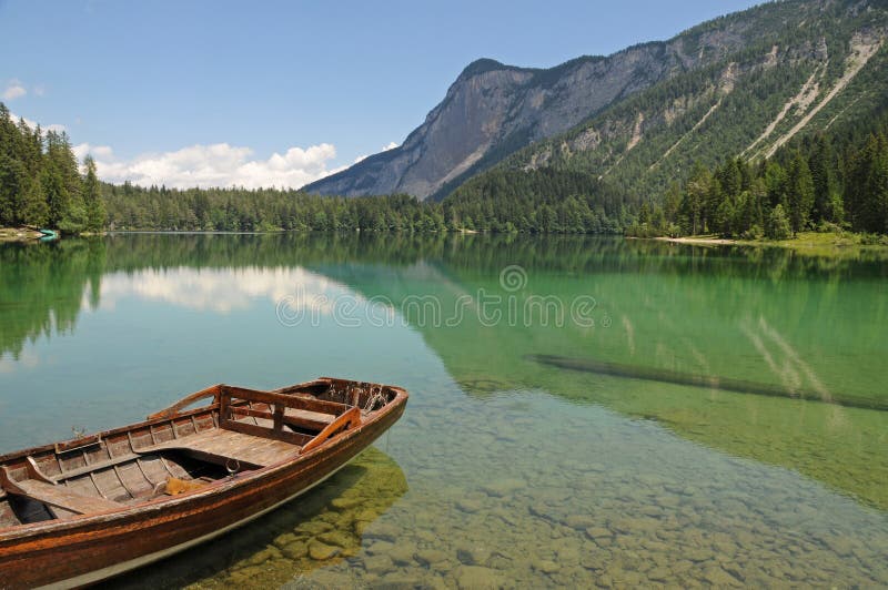 Lake Tovel stock photos