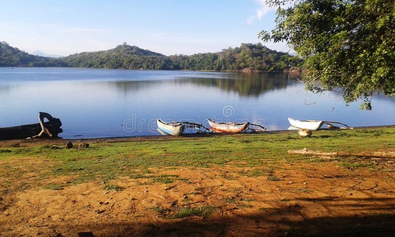 Lake veiw in Sri Lanka