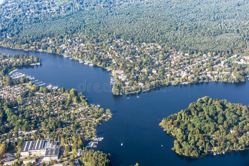 Lake Wannsee Berlin royalty free stock images Lake Wannsee Berlin royalty free stock images