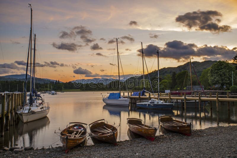 Lake Windermere at Dusk