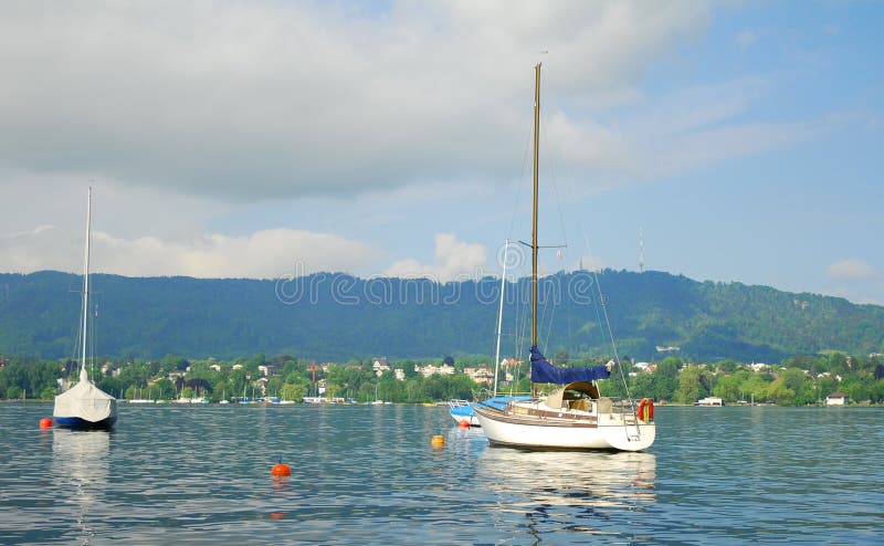 Lake Zurich. Switzerland.