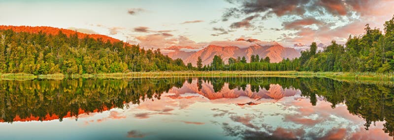 lakematheson fotografering för bildbyråer lakematheson fotografering för bildbyråer