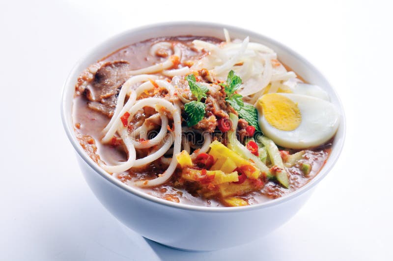 Laksa traditional food Malaysia