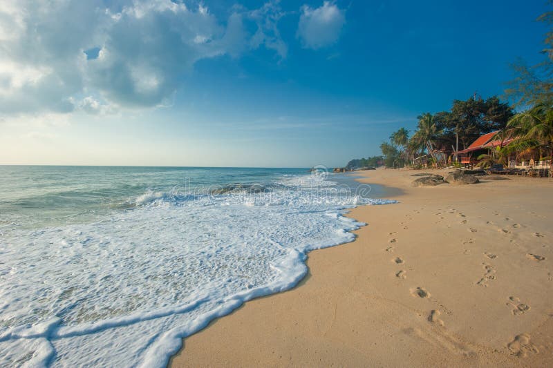 Lamai Strand, KOH Samui, Thailand stockbilder Lamai Strand, KOH Samui, Thailand stockbilder
