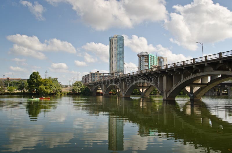Lamar bridge in Austin Texas