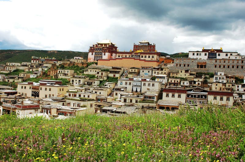 Lamasery royalty free stock images