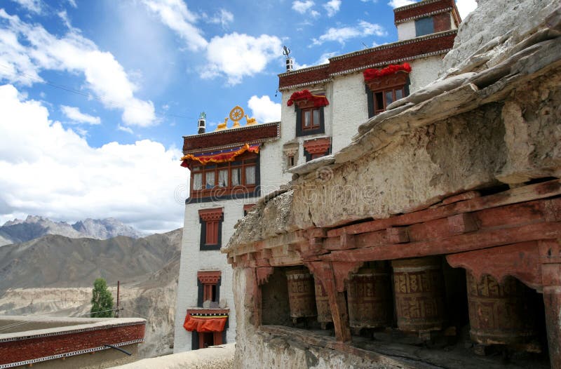 Lamayuru Monastery, Ladakh, India royalty free stock photo