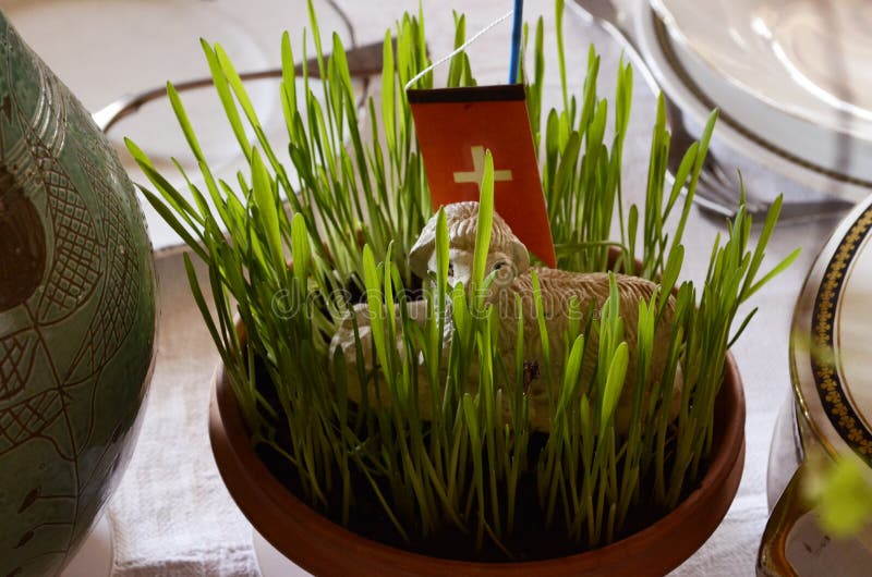 Lamb of God stock image. Image of green, easter, holidays 109497509