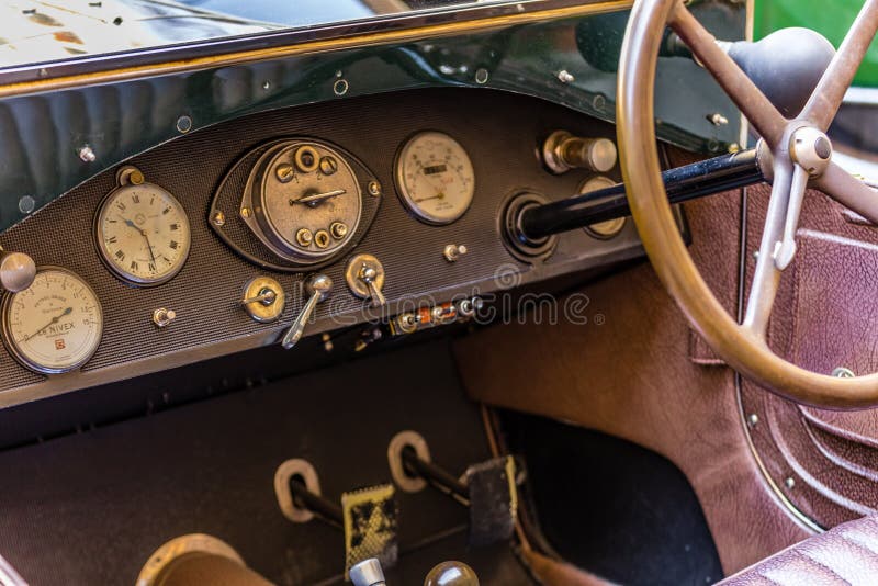 编辑, LANCIA LAMBDA 1924 免版税库存照片