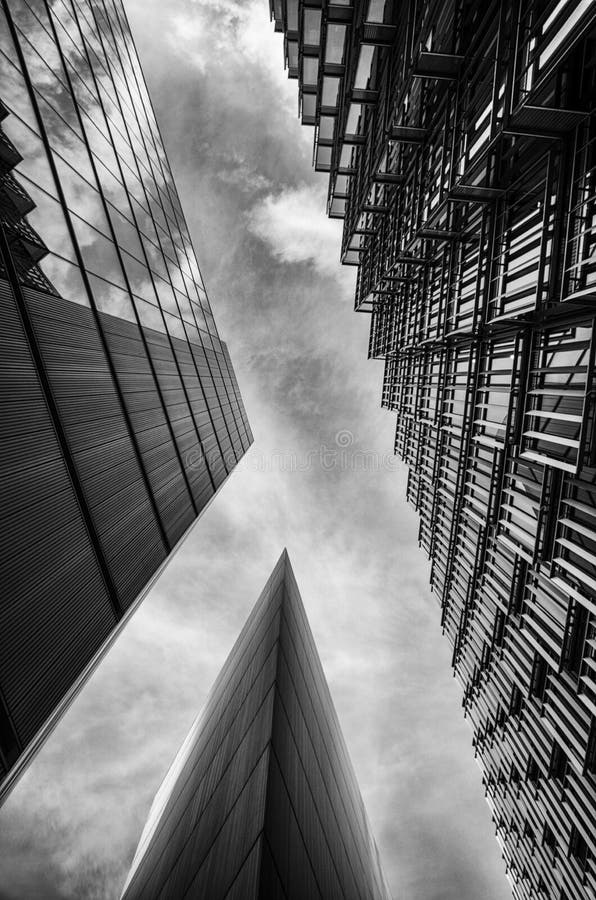 建筑中的 Lambda 符号 免版税库存照片