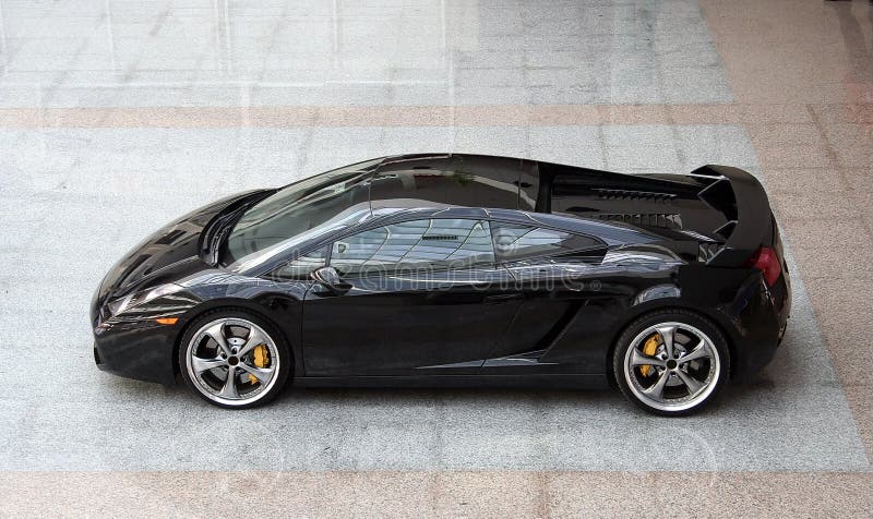 Lamborghini murcielago supersports car on novi sad motor show