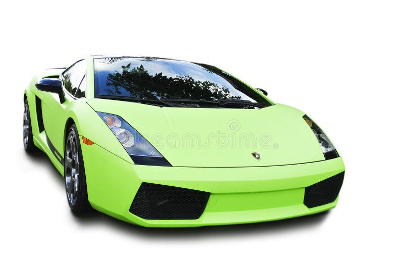 Picture of an expensive car, Lamborghini Gallardo