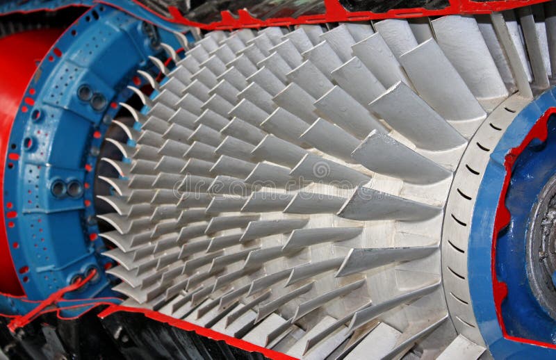 Lames de turbine. photographie stock libre de droits Lames de turbine. photographie stock libre de droits