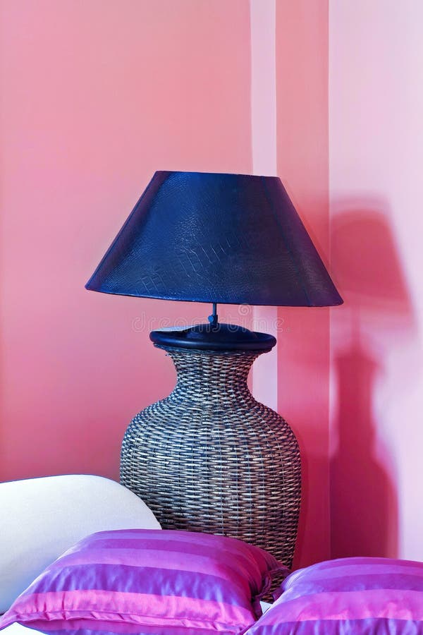 Lamp in pink