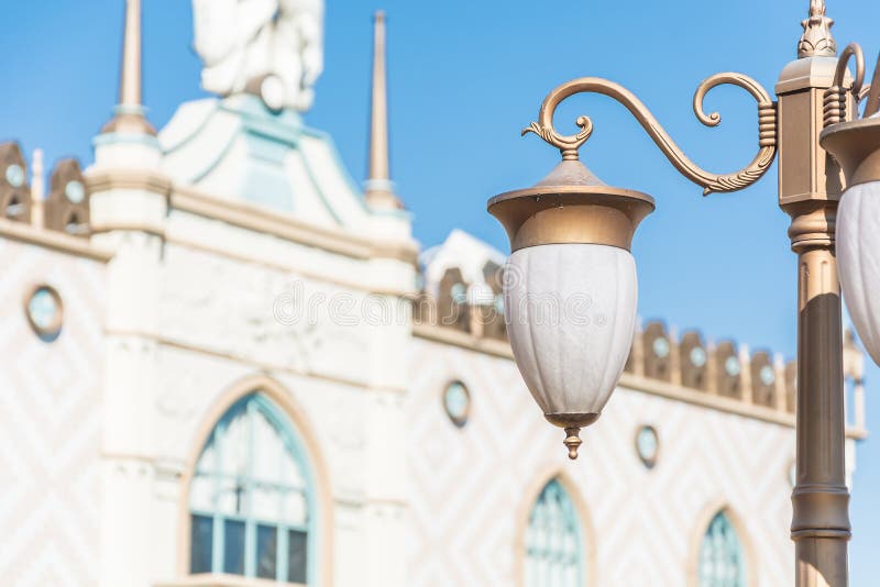 Lamp Post ,Light Pole stock photo. Image of vintage, luxury 81694196