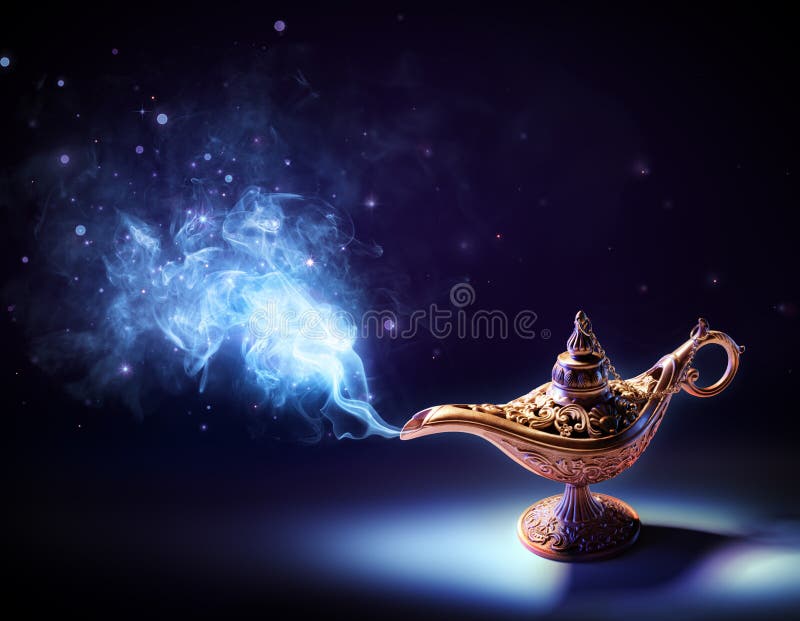 Lamp van Wensen - Magische Rook die uit komen