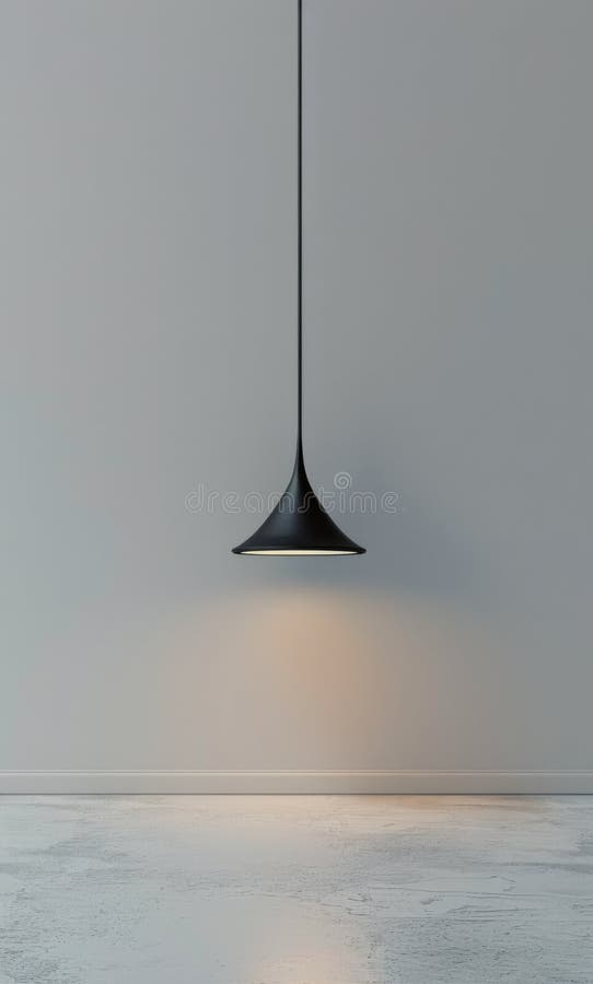 A lamp is hanging from the ceiling in a room, providing illumination to the space. AI Generative AI generated. A lamp is hanging from the ceiling in a room, providing illumination to the space. AI Generative AI generated