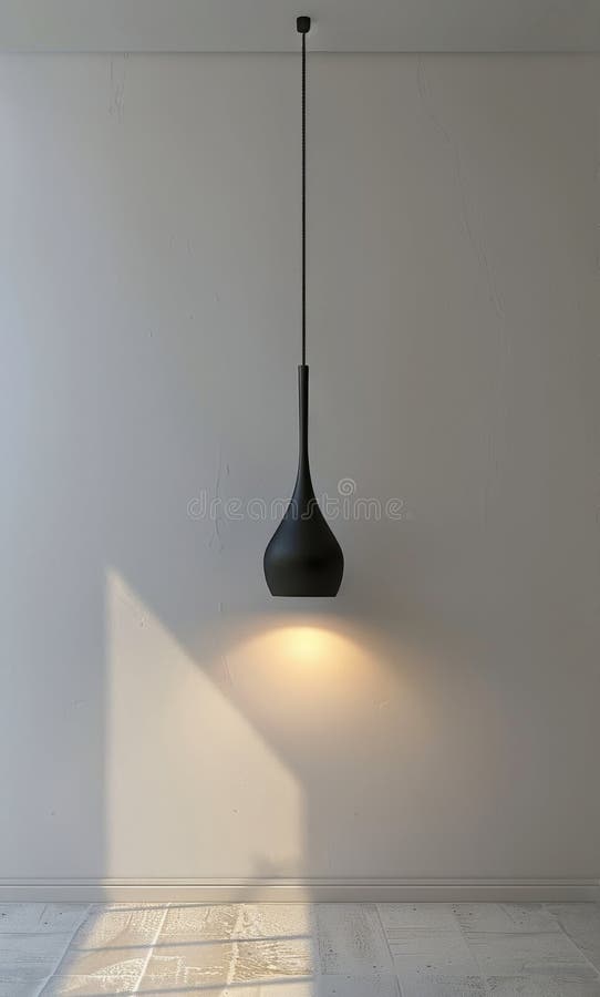 A lamp is hanging from the ceiling in a room, providing illumination to the space. AI Generative AI generated. A lamp is hanging from the ceiling in a room, providing illumination to the space. AI Generative AI generated