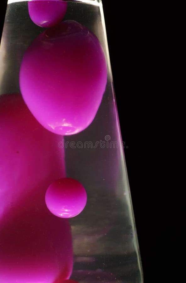 Lampada della lava fotografia stock