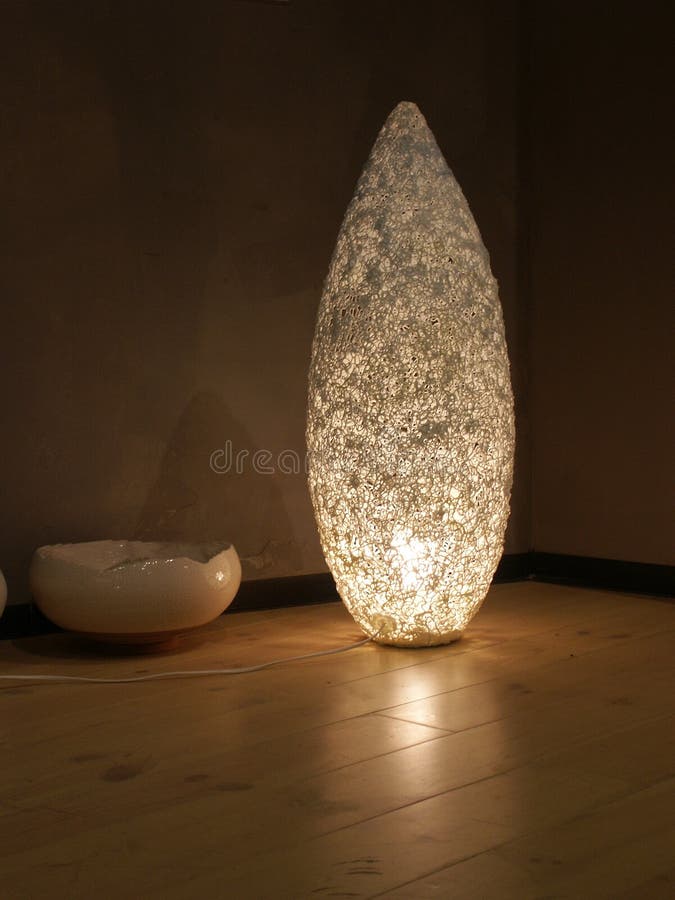 Lampada di pavimento fotografia stock libera da diritti