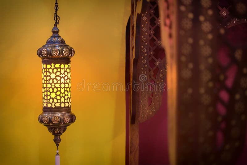 Lampada di stile del Marocco immagini stock libere da diritti Lampada di stile del Marocco immagini stock libere da diritti
