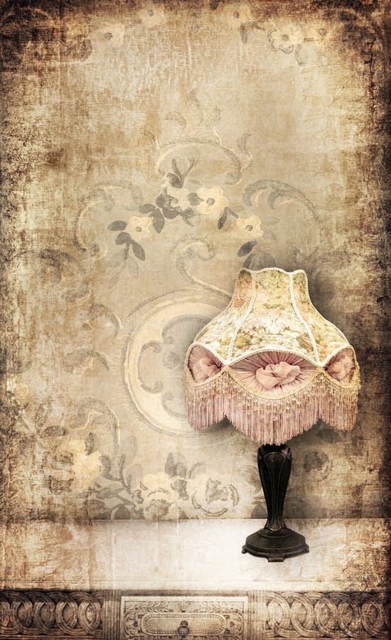 lampowy rocznik royalty ilustracja lampowy rocznik royalty ilustracja