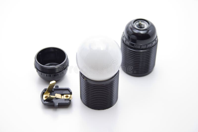Lamps socket royalty free stock photo
