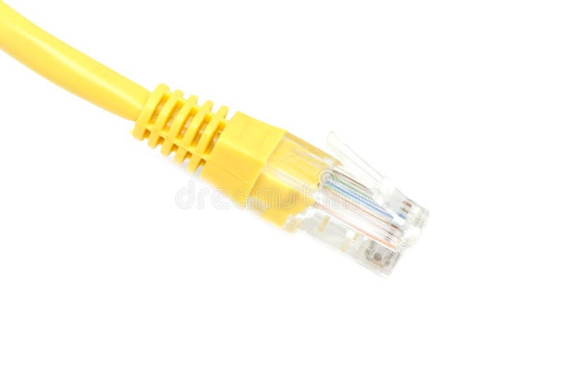 LAN cable closeup detail object royalty free stock images