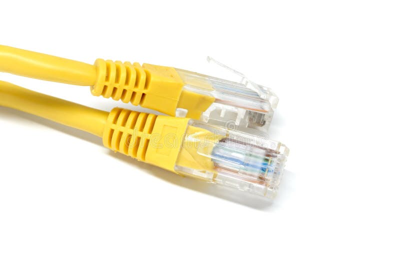 LAN cable closeup detail object stock photos