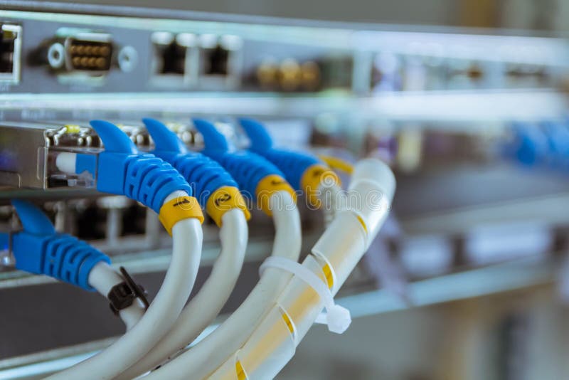 LAN Cable or Communication Cable for Equipment Electronic in Eve Stock