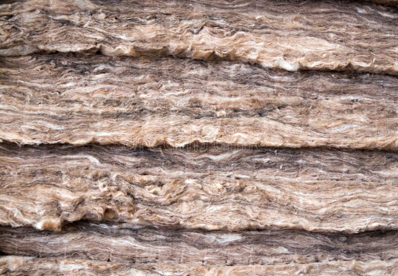 Lana di scorie impilata in parecchi strati fotografia stock Lana di scorie impilata in parecchi strati fotografia stock