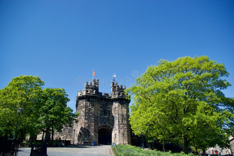 Trees and the gatehouse