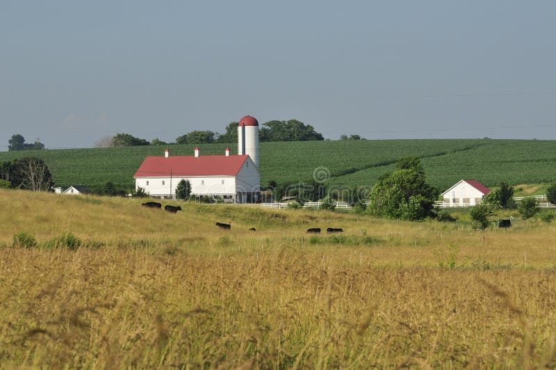 Pennsylvania Farmland stock image. Image of harvest, season 22511735