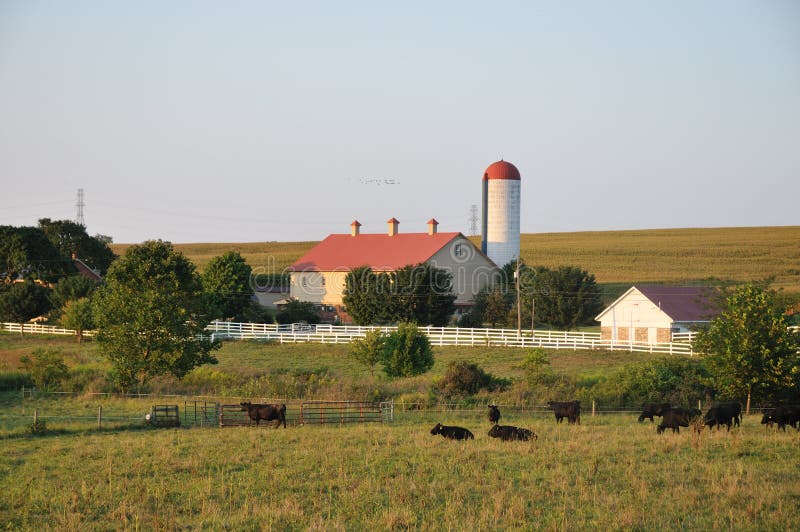 Scenic Lancaster County Farm Stock Photo Image of amish, fall 40539166